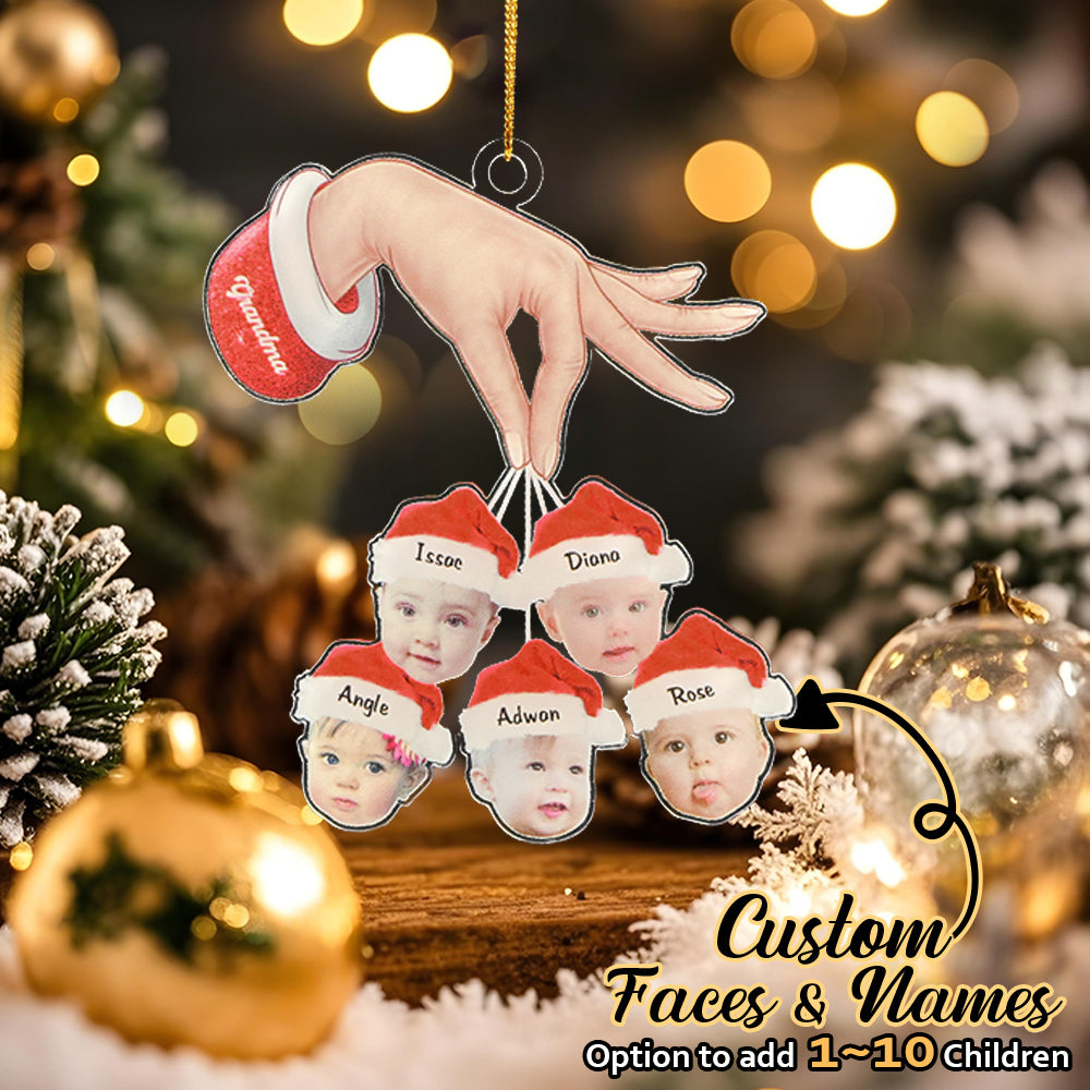 Personalised Grandma & Grandchildren Christmas Gift