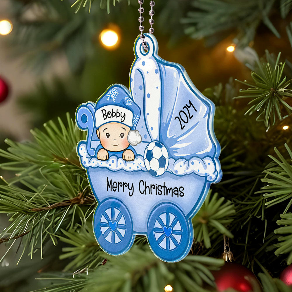 Personalised Baby's First Christmas Ornament