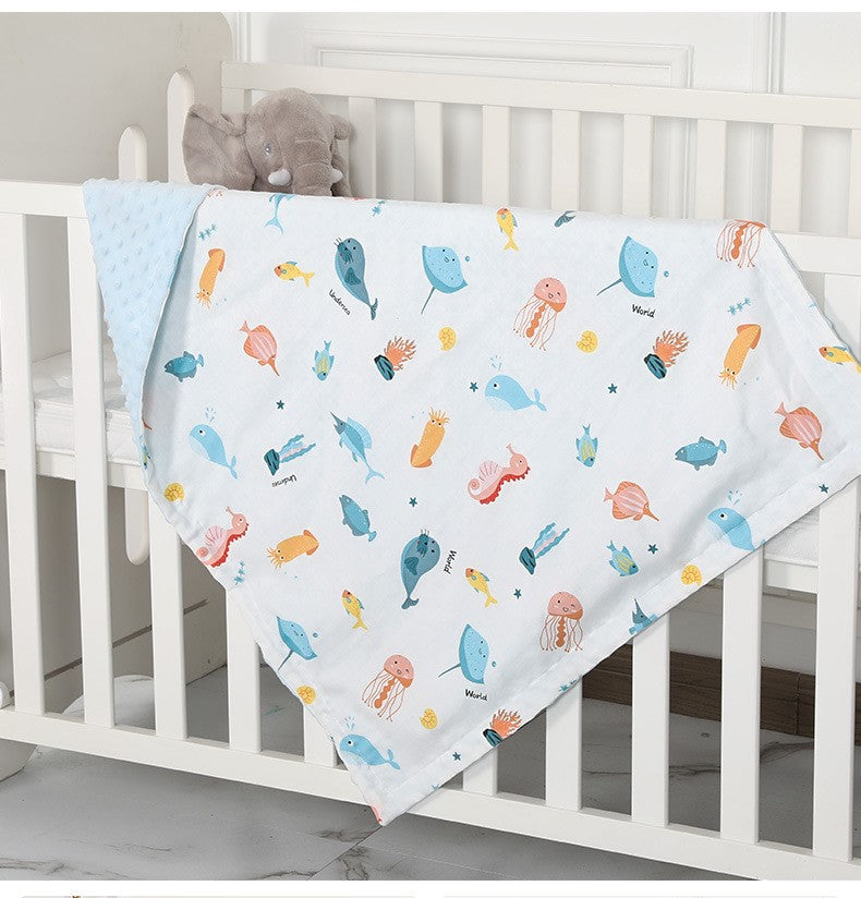 Personalised Embroidered Name Baby Blanket