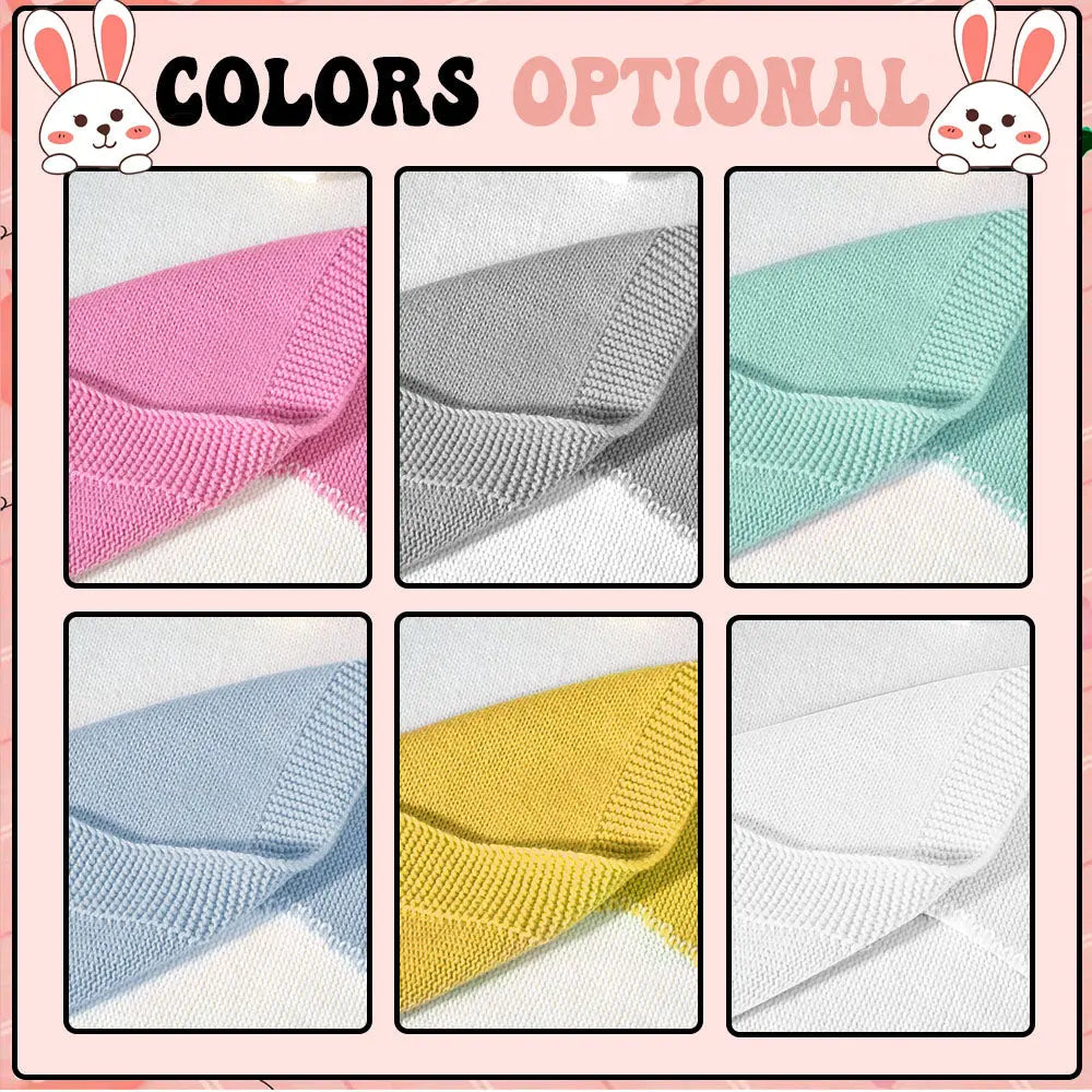 Fabric swatches in various colors arranged in a grid with decorative elements.
